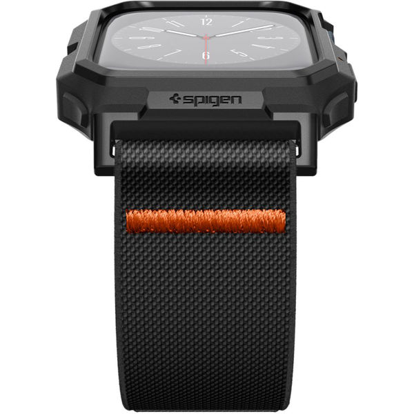 Spigen - Lite Fit Pro - Apple Watch 4 / 5 / 6 / SE / SE 2 / 7 / 8 / 9 (44 / 45mm) - Matte Black