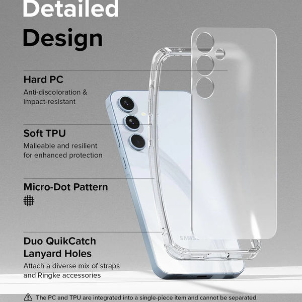 Ringke - Fusion - Samsung Galaxy A55 5G - Matte Clear