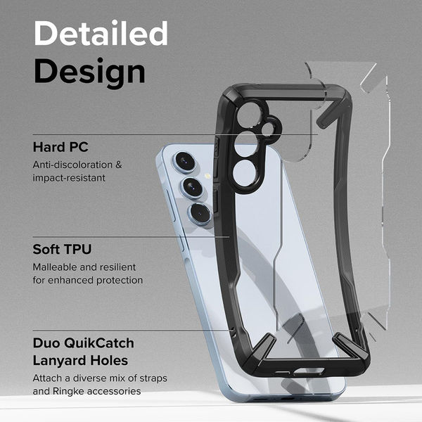 Ringke - Fusion X - Samsung Galaxy A55 5G - Black