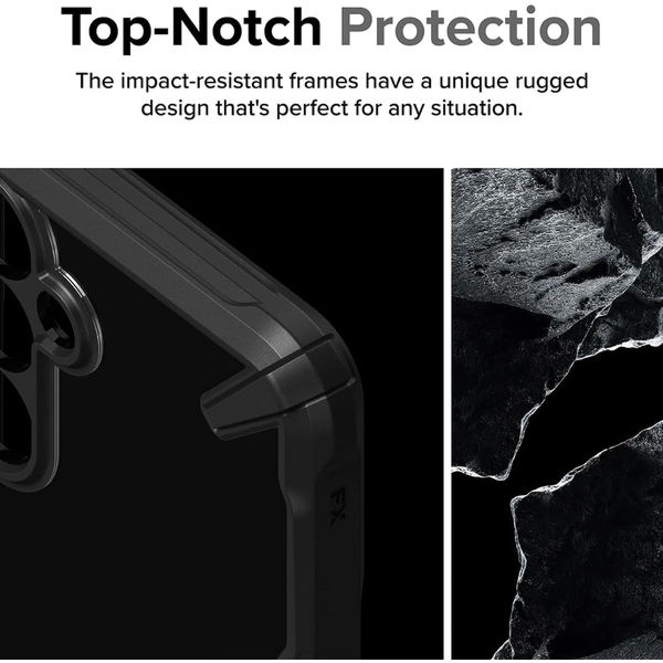 Ringke - Fusion X - Samsung Galaxy A55 5G - Black