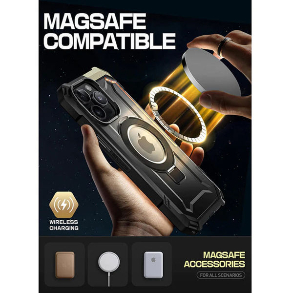 Supcase - Unicorn Beetle Defender - iPhone 15 Pro Max - Black