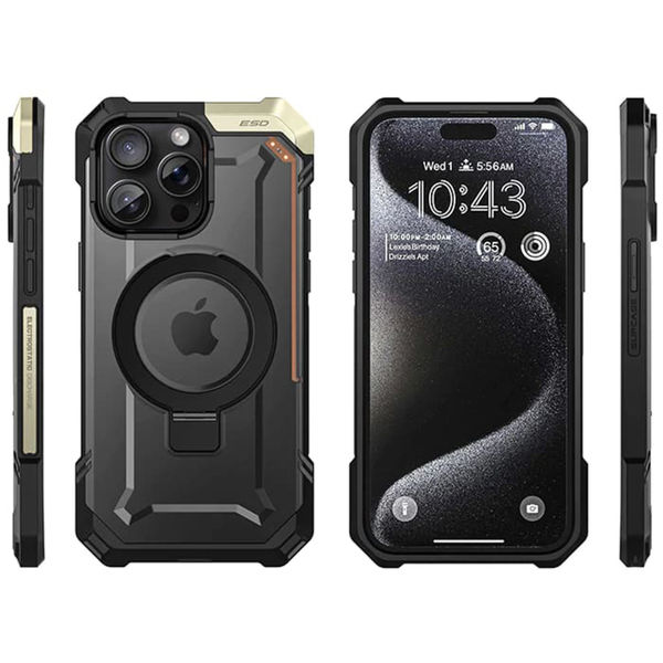 Supcase - Unicorn Beetle Defender - iPhone 15 Pro Max - Black