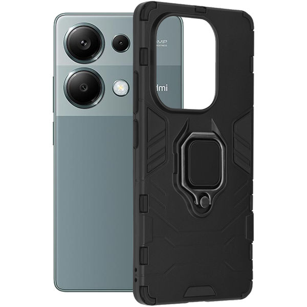Techsuit - Silicone Shield - Xiaomi Redmi Note 13 Pro 4G / Poco M6 Pro 4G - Black