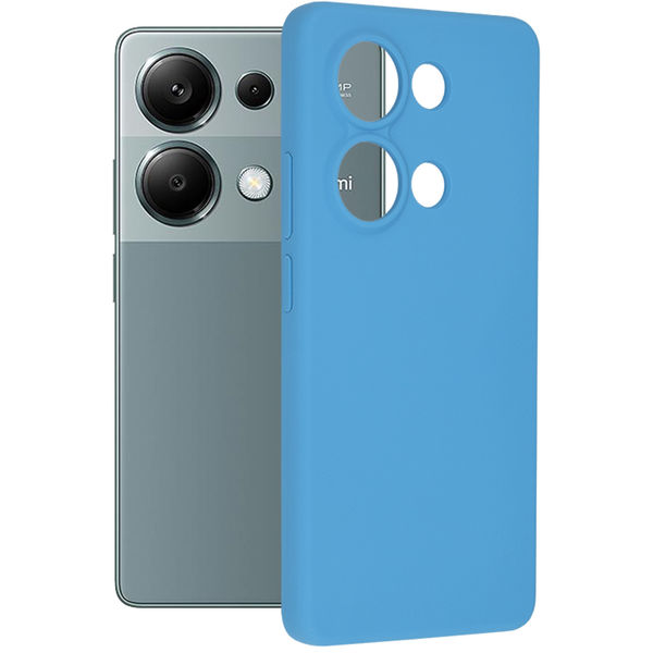 Techsuit - Soft Edge Silicone - Xiaomi Redmi Note 13 Pro 4G / Poco M6 Pro 4G - Denim Blue