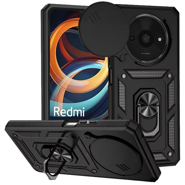 Techsuit - CamShield Series - Xiaomi Redmi A3 / Redmi A3x - Black