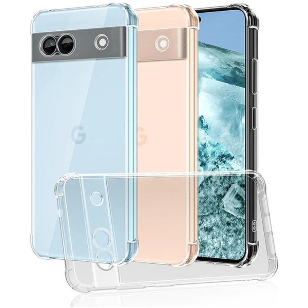 Techsuit - Shockproof Clear Silicone - Google Pixel 9 Pro - Clear