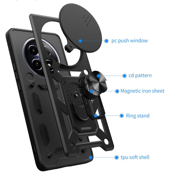 Techsuit - CamShield Series - Xiaomi 14 Ultra - Black