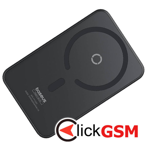 Baseus - Power Bank MagPro Magnetic PPCXZ05 (P10064101123-00) - USB-C, 5000mAh, 20W, MagSafe, Cable Type-C, 3A, 30cm - Black