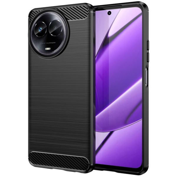 Techsuit - Carbon Silicone - Realme 11 5G - Black