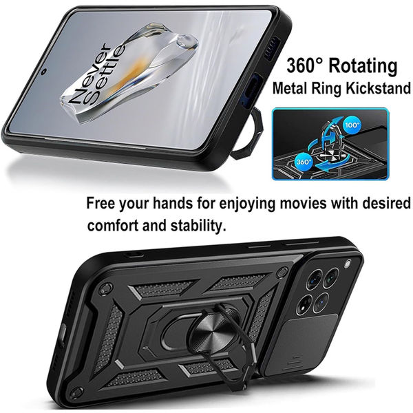 Techsuit - CamShield Series - OnePlus 12R - Black