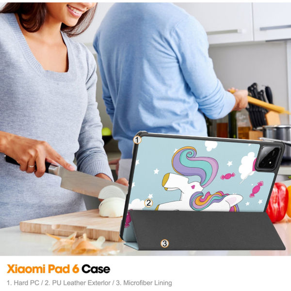 Techsuit - FoldPro - Xiaomi Pad 6S Pro 12.4 - Unicorn