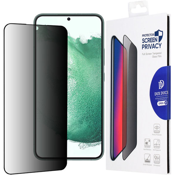 Dux Ducis - Tempered Glass Privacy - Samsung Galaxy S22 Plus 5G - Black