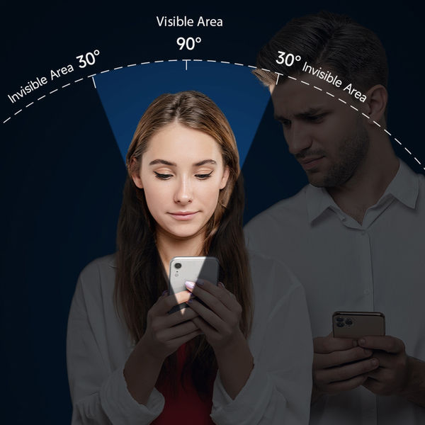 Dux Ducis - Tempered Glass Privacy - Samsung Galaxy S22 Plus 5G - Black