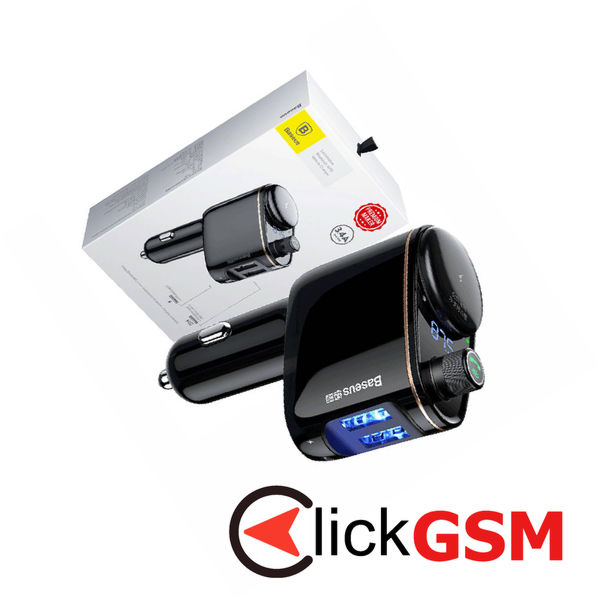 Baseus - Car MP3 Player S-06 (CCHC000001) - Bluetooth, 12-24V - Black