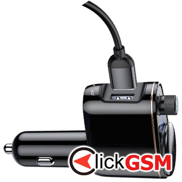 Baseus - Car MP3 Player S-06 (CCHC000001) - Bluetooth, 12-24V - Black