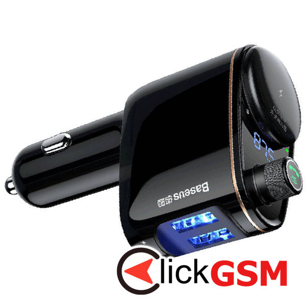 Baseus - Car MP3 Player S-06 (CCHC000001) - Bluetooth, 12-24V - Black