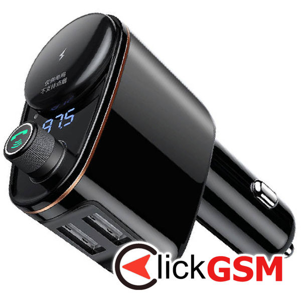 Baseus - Car MP3 Player S-06 (CCHC000001) - Bluetooth, 12-24V - Black