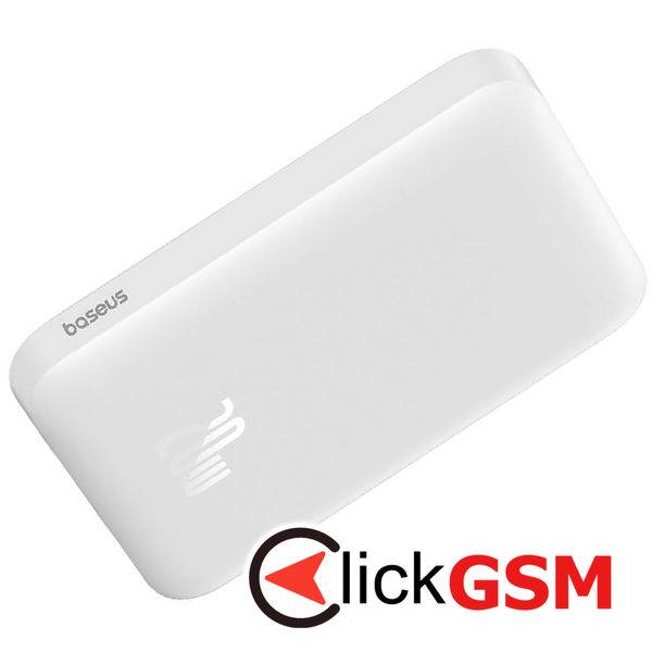 Baseus - Power Bank Magnetic Mini Air (P10059002223-00) - USB-C, MagSafe, 6000mAh, 20W - White