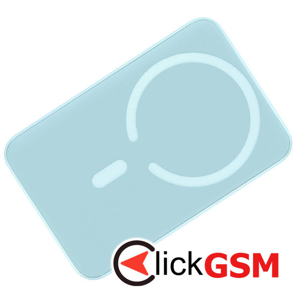 Baseus - Power Bank Magnetic Mini (PPCX110103) - USB-C, MagSafe, 10000mAh, 20W, with Cable Type-C, 3A, 30cm - Bleu