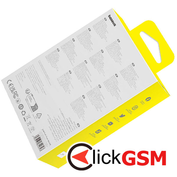 Baseus - Power Bank Magnetic Mini (P10022109Y23-00) - MagSafe, USB-C, 10000mAh, 20W - Yellow