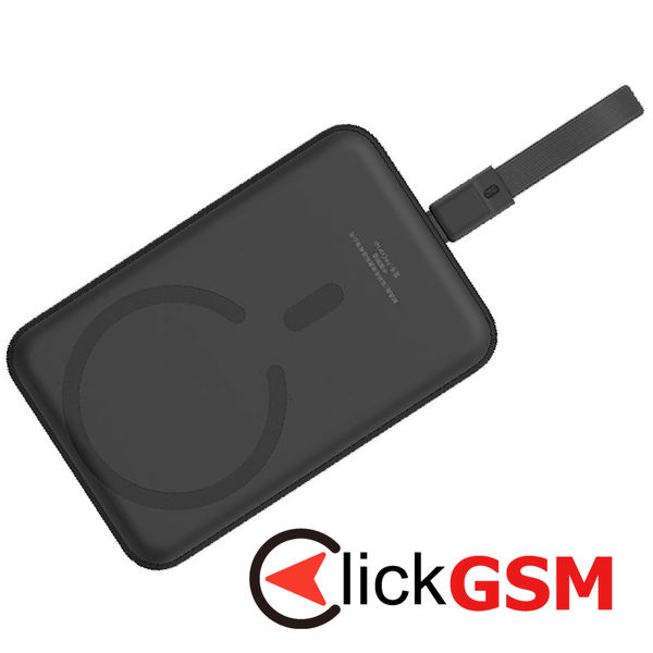 Baseus - Power Bank Magnetic Mini (P10022109113-00) - MagSafe, USB-C, 10000mAh, 20W - Black