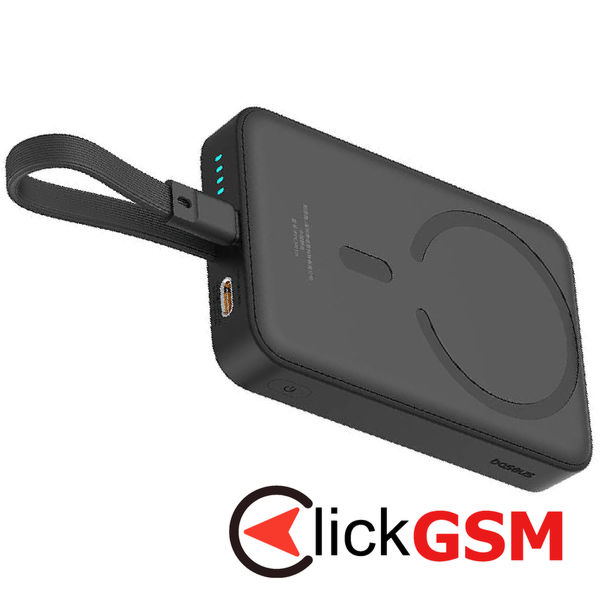 Baseus - Power Bank Magnetic Mini (P10022109113-00) - MagSafe, USB-C, 10000mAh, 20W - Black