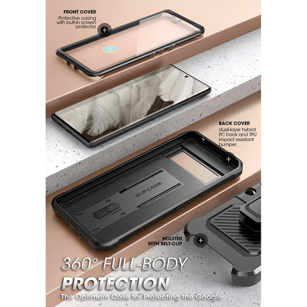 Supcase - Unicorn Beetle Pro - Google Pixel 8a - Black