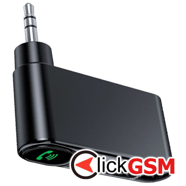 Baseus - Wireless Transmitter BSBA-02 (WXQY010001) - Bluetooth 5.0, Aux, 50Hz-20kHz, 145mAh, Micro-USB Charging Port - Black