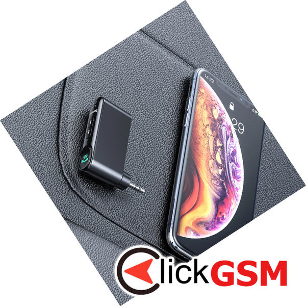 Baseus - Wireless Transmitter BSBA-02 (WXQY010001) - Bluetooth 5.0, Aux, 50Hz-20kHz, 145mAh, Micro-USB Charging Port - Black