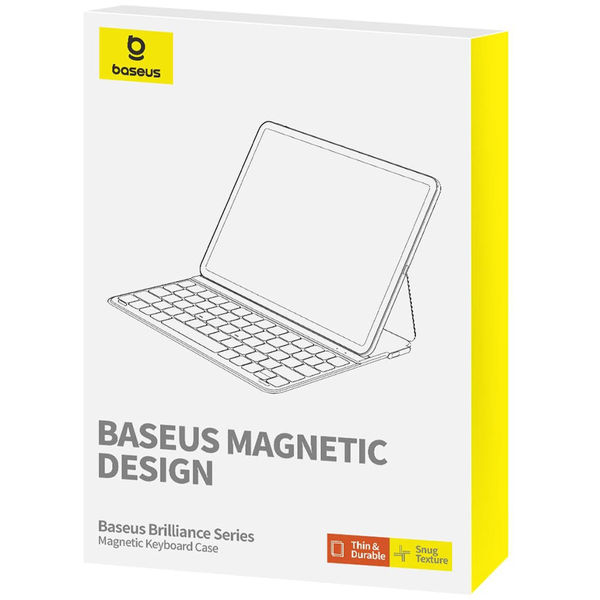 Baseus - Brilliance Magnetic Keyboard Case (P40112602111-04) - iPad Pro 12.9 (2018/2020/2021/2022) - Black