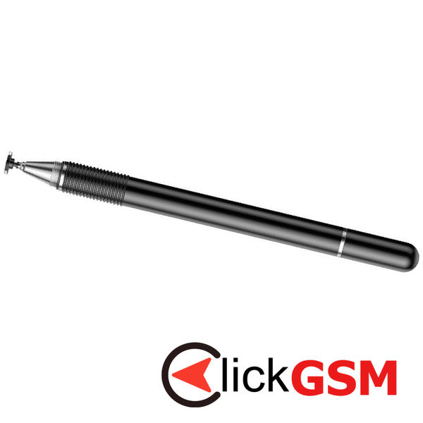 Baseus - Stylus Pen Golden Cudgel (ACPCL-01) - Capacitive, with Precision Disc and Gel Pen, for iOS, Android - Black