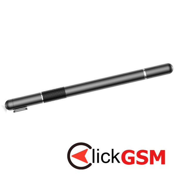 Baseus - Stylus Pen Golden Cudgel (ACPCL-01) - Capacitive, with Precision Disc and Gel Pen, for iOS, Android - Black