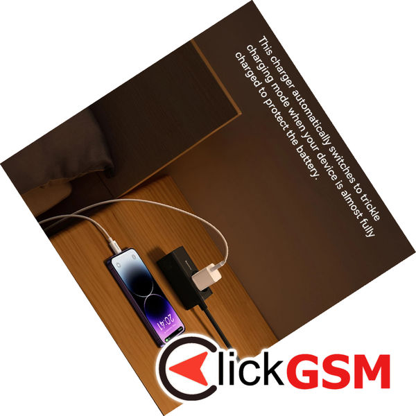 Baseus - Wall Charger (P10110902523-00) - GaN, Type-C, Fast Charging, 30W, with Cable Type-C, 100W, 1m - Midnight Purple