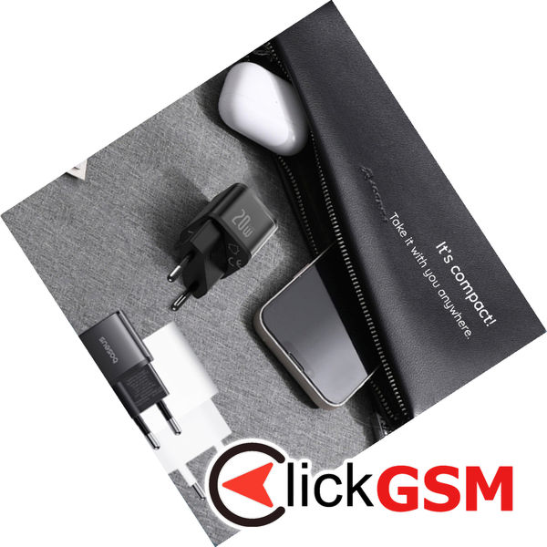 Baseus - Wall Charger (P10162503113-00) - GaN5S, Type-C, 20W - Black