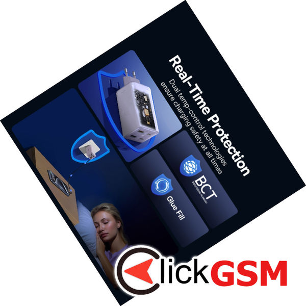 Baseus - Wall Charger GaN6 Pro (P10162705532-00) - 2x USB, 2x Type-C, 100W, with Cable Type-C, 100W, 20V, 5A, 1m - Purple