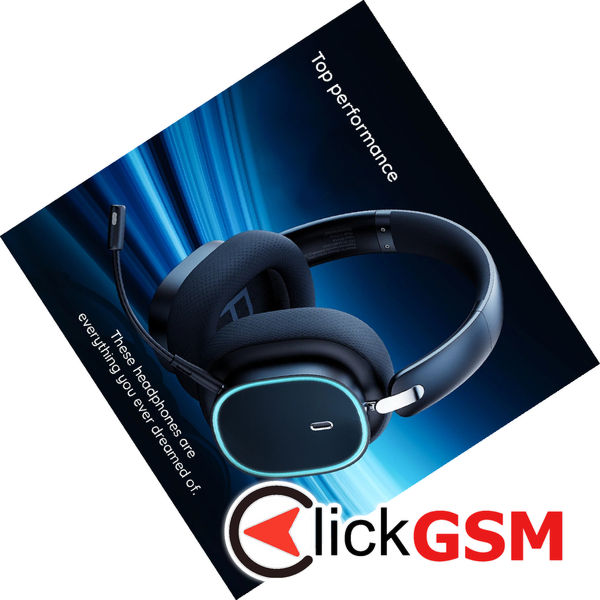 Baseus - Wireless Headphones AeQur GH02 (A00050800113-Z1) - for Gaming, Bluetooth V5.3 - Cluster Black