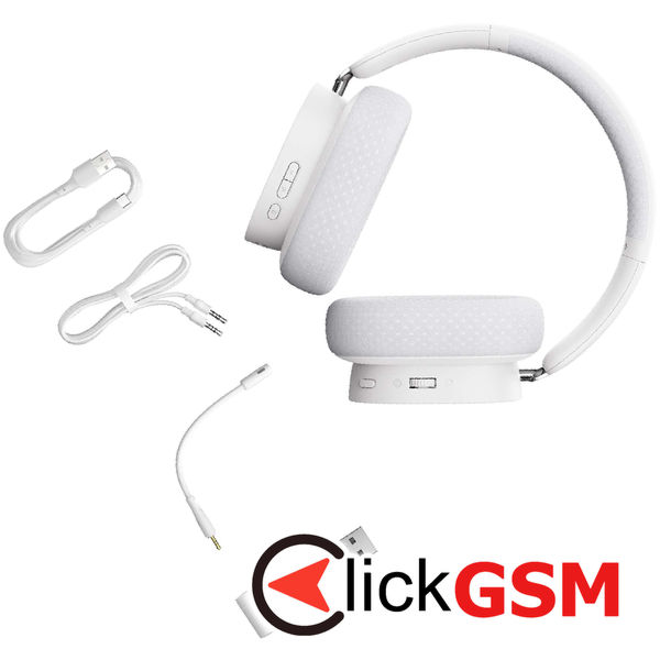 Baseus - Wireless Headphones AeQur GH02 (A00050800113-Z1) - for Gaming, Bluetooth V5.3 - Cluster Black