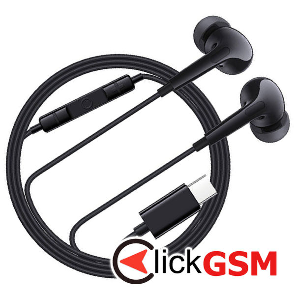 Baseus - Wired Earphones Encok CZ18 (A00170100113-Z1) - Type-C, 20Hz-20kHz - Cluster Black