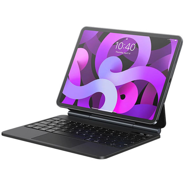 Baseus - Brilliance Magnetic Keyboard Case with Digital Display (ARJK010216) - iPad Pro 12.9 (2018/2020/2021/2022) - Gray