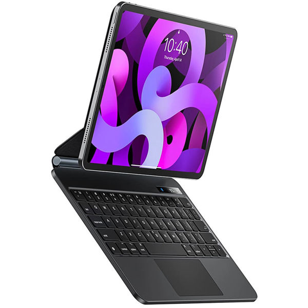 Baseus - Brilliance Magnetic Keyboard Case with Digital Display (ARJK020013) - iPad 10 (2022) 10.9 - Gray