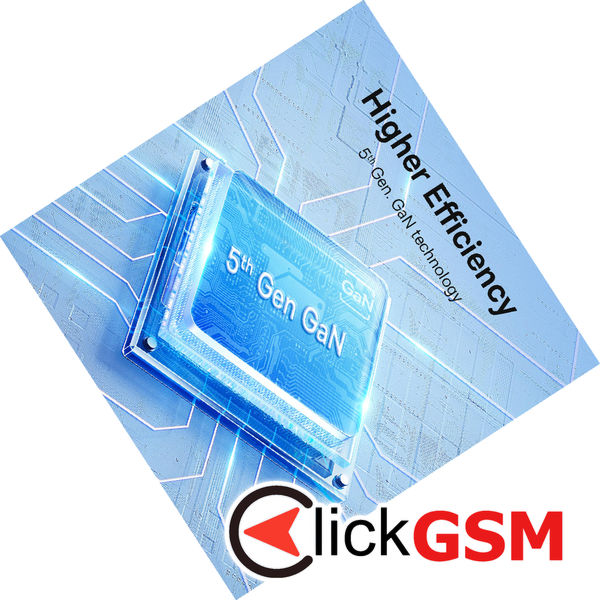 Baseus - Wall Charger (P10110907113-00) - UK Plug, Type-C, GaN5, Quick Charge 20W - Black