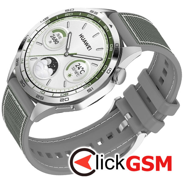 Techsuit - Watchband 22mm (W051) - Huawei Watch GT 2 (46mm)/GT 2 Pro/GT 3 Pro (46mm)/Ultimate, Xiaomi Watch S1 - Gray