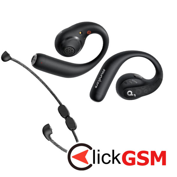 Anker - Wireless Earbuds SoundCore AeroFit Pro (A3871G11) - for Sport, Bluetooth, Waterproof - Black