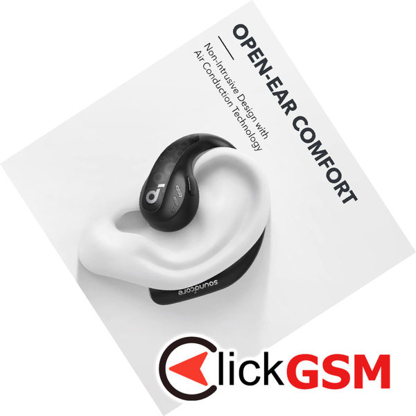 Anker - Wireless Earbuds SoundCore AeroFit Pro (A3871G11) - for Sport, Bluetooth, Waterproof - Black