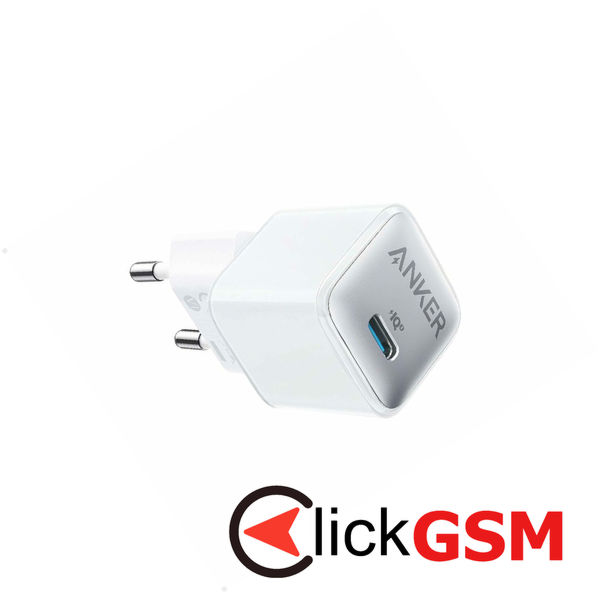 Anker - Wall Charger 512, Nano 3 (A2346G21) - Type-C, 20W, PowerIQ 3.0 - White