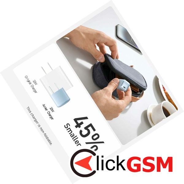 Anker - Wall Charger 512, Nano 3 (A2346G21) - Type-C, 20W, PowerIQ 3.0 - White