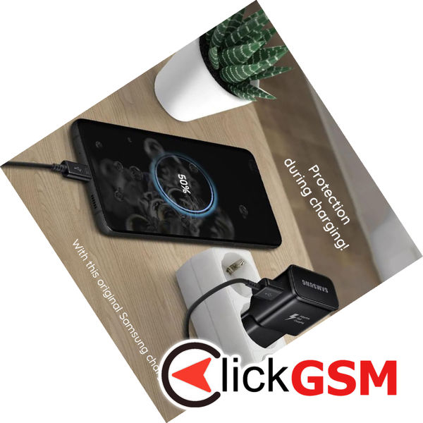 Samsung - Wall Charger EP-TA200EBE (GP-PTU020SOBBQ) - USB, 15W, 5V, 2A - Black (Bulk Packing)