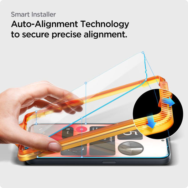 Spigen - Glas.tR Align Master (2 pack) - Nothing Phone (2a) / (2a) Plus - Clear