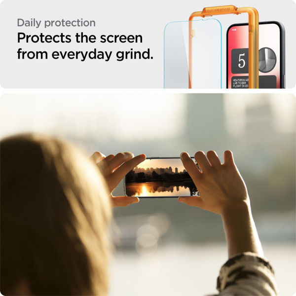 Spigen - Glas.tR Align Master (2 pack) - Nothing Phone (2a) / (2a) Plus - Clear