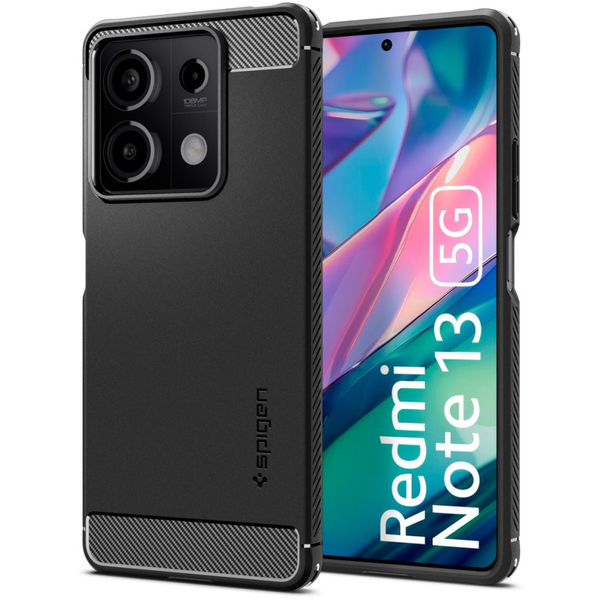 Spigen - Rugged Armor - Xiaomi Redmi Note 13 5G - Black